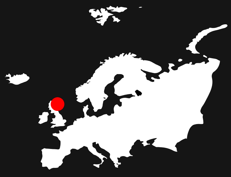 Map with Aberdeen pin